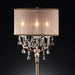 CECELIA Floor Lamp, Hanging Crystal - Visions in Furniture (La Mirada, CA)