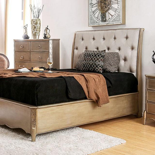 Celine E.King Bed - Visions in Furniture (La Mirada, CA)