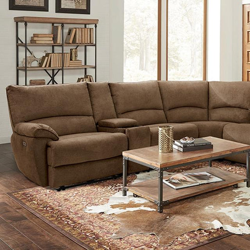 CERELIA Power Sectional, Brown - Visions in Furniture (La Mirada, CA)