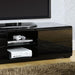 Cerro Black 59" TV Console, Black - Visions in Furniture (La Mirada, CA)