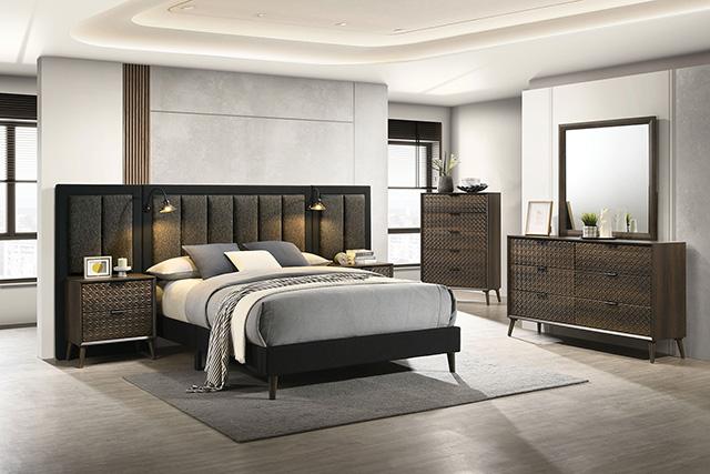 Chalfont Queen Wall Panels - Visions in Furniture (La Mirada, CA)