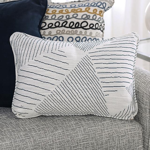 CHANCERY Sofa, Gray/Navy - Visions in Furniture (La Mirada, CA)