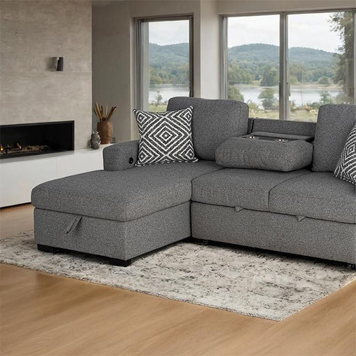 Chatham Sectional Gray - Visions in Furniture (La Mirada, CA)