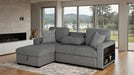 Chatham Sectional Gray - Visions in Furniture (La Mirada, CA)