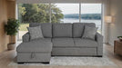 Chatham Sectional Gray - Visions in Furniture (La Mirada, CA)