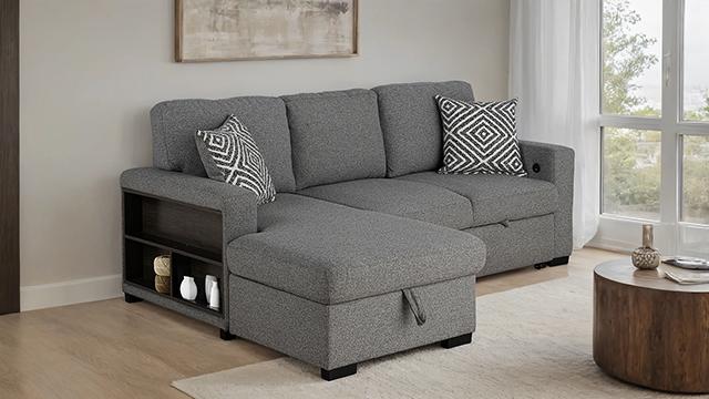 Chatham Sectional Gray - Visions in Furniture (La Mirada, CA)