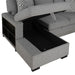 Chatham Sectional Gray - Visions in Furniture (La Mirada, CA)
