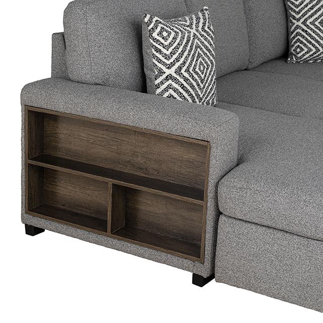 Chatham Sectional Gray - Visions in Furniture (La Mirada, CA)