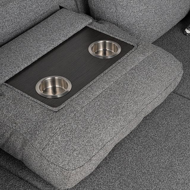Chatham Sectional Gray - Visions in Furniture (La Mirada, CA)
