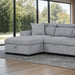 Chatteris Sectional Contemporary - Visions in Furniture (La Mirada, CA)