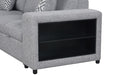 Chatteris Sectional Contemporary - Visions in Furniture (La Mirada, CA)