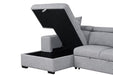 Chatteris Sectional Contemporary - Visions in Furniture (La Mirada, CA)