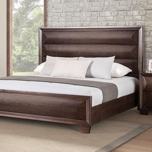 Chemnitz Bed Espresso & White - Visions in Furniture (La Mirada, CA)