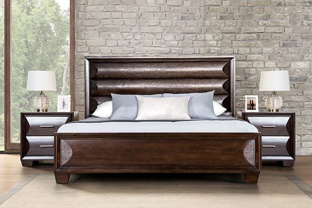 Hinwitz E.King & Queen Bed - Visions in Furniture (La Mirada, CA)