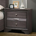 Chrissy Gray Night Stand - Visions in Furniture (La Mirada, CA)