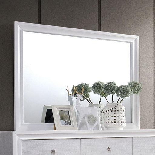 Chrissy White Mirror - Visions in Furniture (La Mirada, CA)
