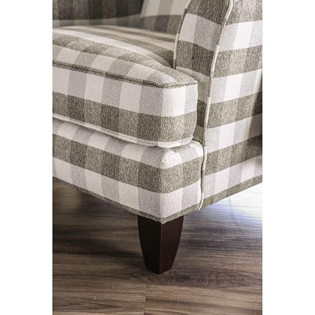 Christine Light Gray Chair - Visions in Furniture (La Mirada, CA)