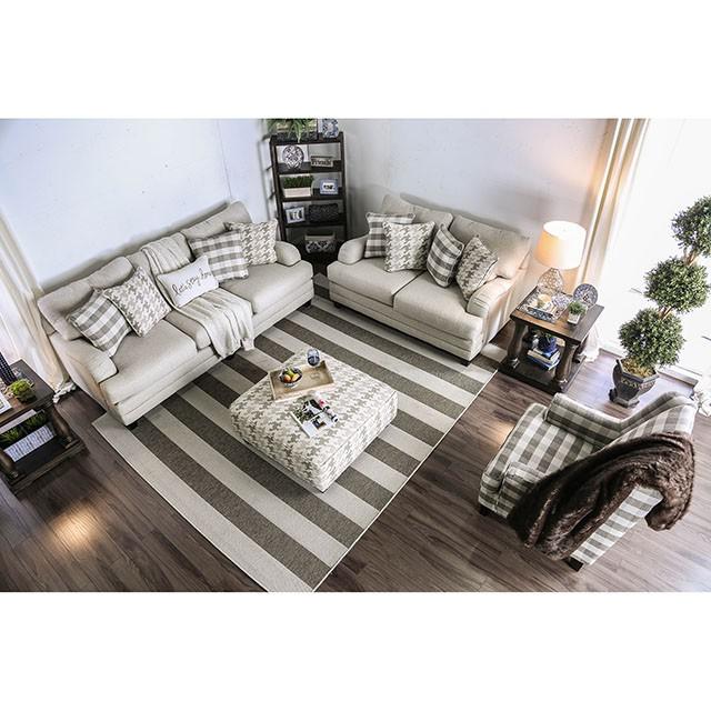 Christine Light Gray Sofa - Visions in Furniture (La Mirada, CA)