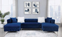 CIABATTONI Sectional, Navy - Visions in Furniture (La Mirada, CA)