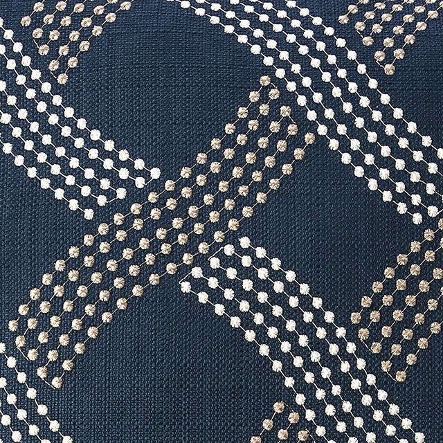 Cici Navy 20" X 20" Pillow, Navy (2/CTN) - Visions in Furniture (La Mirada, CA)