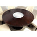 Cimma Espresso Round Dining Table - Visions in Furniture (La Mirada, CA)