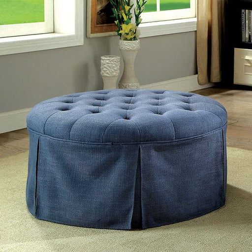 Claes Round Ottoman - Visions in Furniture (La Mirada, CA)