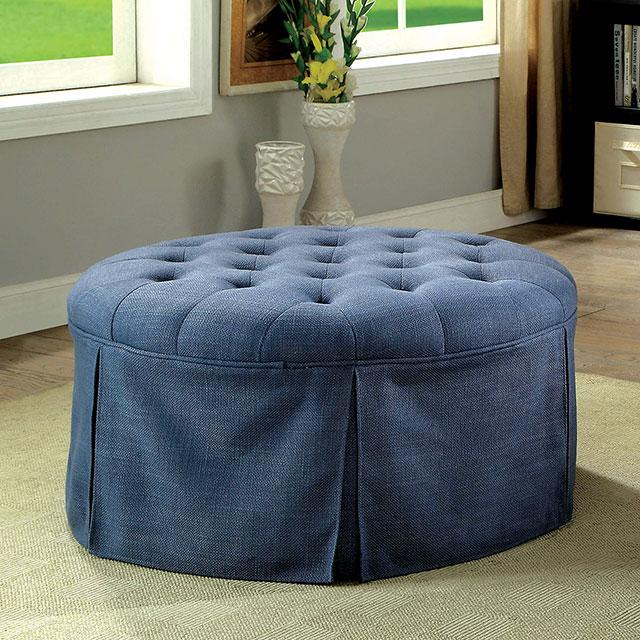 Claes Round Ottoman - Visions in Furniture (La Mirada, CA)