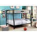 CLAREN Black Full/Queen Bunk Bed - Visions in Furniture (La Mirada, CA)