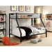CLAREN Black Twin/Queen Bunk Bed - Visions in Furniture (La Mirada, CA)