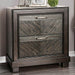 Argyros Espresso Night Stand - Visions in Furniture (La Mirada, CA)