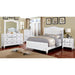 Ariston Mirror White, Silver, & Black - Visions in Furniture (La Mirada, CA)