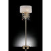 Deborah Gold 63"H Gold Floor Lamp - Visions in Furniture (La Mirada, CA)