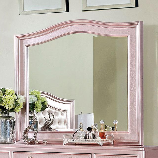Ariston Rose Gold Mirror - Visions in Furniture (La Mirada, CA)