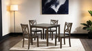 Dekalb 5 Pc. Dining Set - Visions in Furniture (La Mirada, CA)