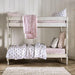 Arlette Twin/Twin Bunk Bed Brown, Black, Gray, & White - Visions in Furniture (La Mirada, CA)
