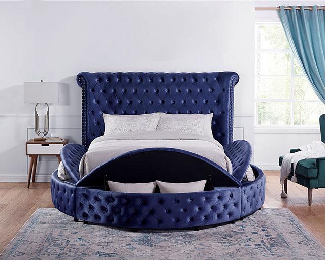 Delilah Cal.King & E.King Bed - Visions in Furniture (La Mirada, CA)