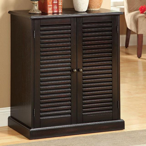 Della Espresso Shoe Cabinet - Visions in Furniture (La Mirada, CA)