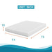 Artemisia 10" E.King, Full, Twin, & Queen Memory Foam Mattress - Visions in Furniture (La Mirada, CA)
