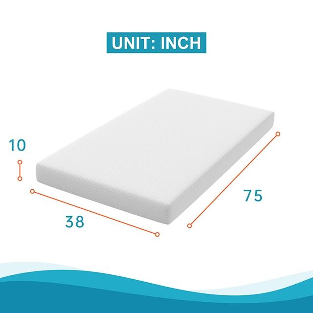 Artemisia 10" E.King, Full, Twin, & Queen Memory Foam Mattress - Visions in Furniture (La Mirada, CA)