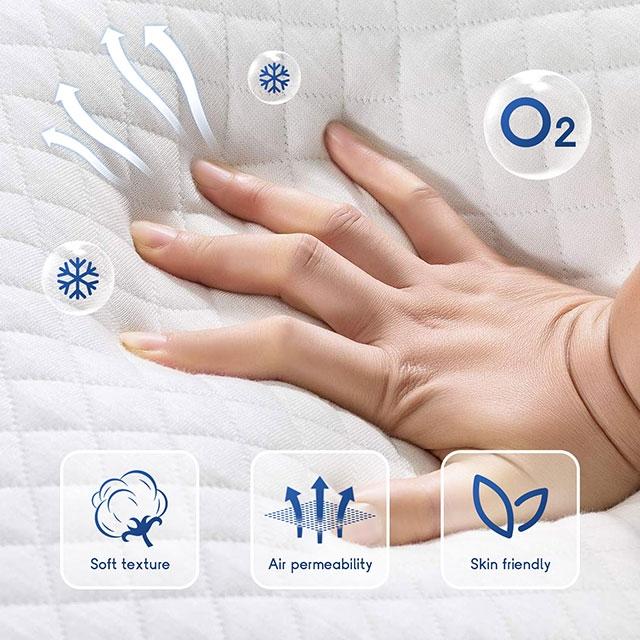 Artemisia 6" Full, Queen, & Twin Memory Foam Mattress - Visions in Furniture (La Mirada, CA)