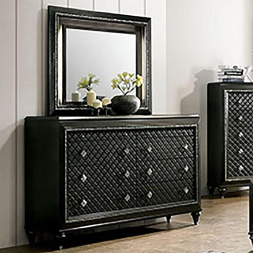 Demetria Metallic Gray Dresser - Visions in Furniture (La Mirada, CA)