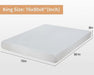 Artemisia 8" Memory Foam Mattress White - Visions in Furniture (La Mirada, CA)
