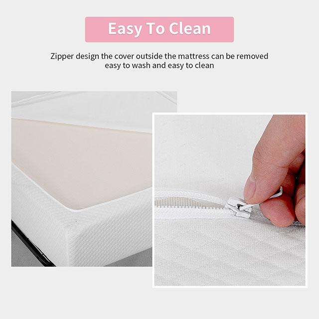 Artemisia 8" Memory Foam Mattress White - Visions in Furniture (La Mirada, CA)