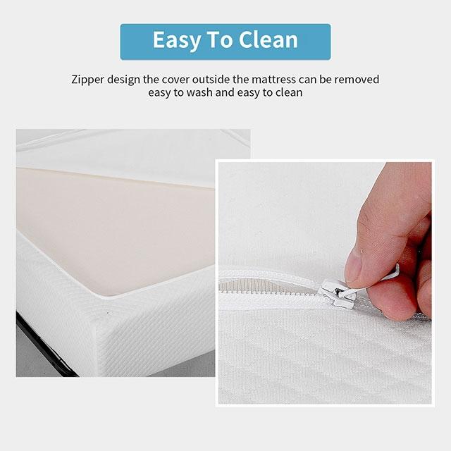 Artemisia 8" Memory Foam Mattress White - Visions in Furniture (La Mirada, CA)