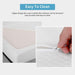 Artemisia 8" Memory Foam Mattress White - Visions in Furniture (La Mirada, CA)