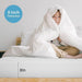 Artemisia 8" Memory Foam Mattress White - Visions in Furniture (La Mirada, CA)