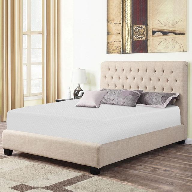 Artemisia 8" Cal. King, E.King, Full, & Queen Memory Foam Mattress - Visions in Furniture (La Mirada, CA)