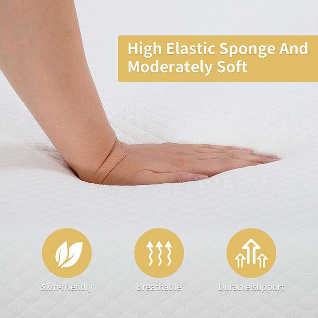 Artemisia 8" Memory Foam Mattress White - Visions in Furniture (La Mirada, CA)