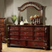 ARTHUR Brown Cherry Dresser - Visions in Furniture (La Mirada, CA)