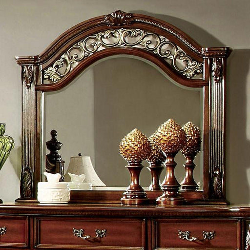 ARTHUR Brown Cherry Mirror - Visions in Furniture (La Mirada, CA)